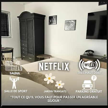 La Perchee Calme, Sauna, Parking Prive